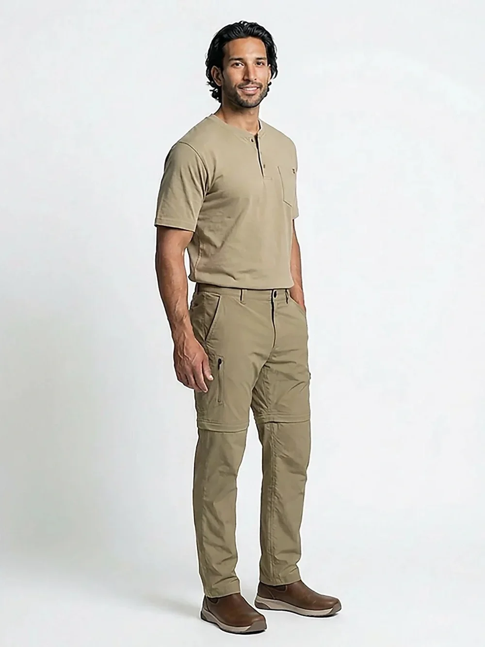 Magellan Outdoors Men's Convertible Cargo Pants Back Country 2.0 Zip-Off Pants